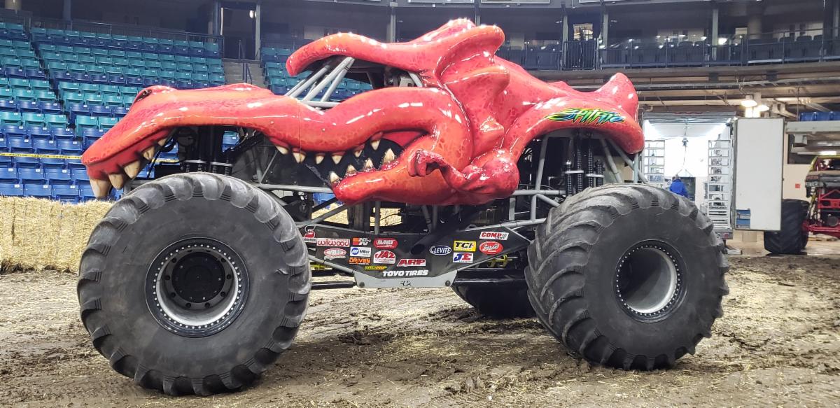 Monster Truck Show  Clinton County Fair